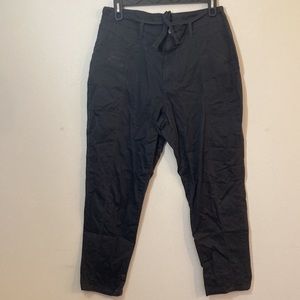 Women's Black Capris